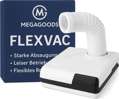 Obrázok produktu pre Odsávač prachu z nechtov 60 W výkonný pre manikúru pedikúru salón DE.