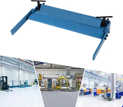 Zdjęcie produktu dla giętarka do blachy 450mm Giętarka do blachy Giętarka ręczna Giętarka stołowa max. kąt gięcia 95°