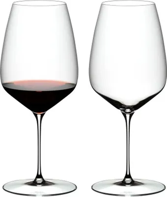 Image de Riedel Vorteilset 4 x 2 Stück RIEDEL Veloce Cabernet/Merlot 6330/0 und 4 EKM Living Trinkhalme aus Edelstahl