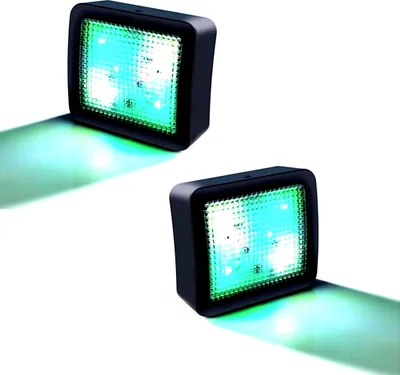 Produktbild von 2er Set TV Simulator Einbruchschutz | TV-Imitator LED Einbrecher Abschreckung | Fernseher Attrappe | Fernsehlicht Täuschung