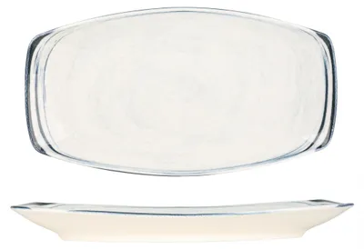 Image de Plat de service Kütahya Porselen - Frame - Porcelaine - 33 x 19 cm