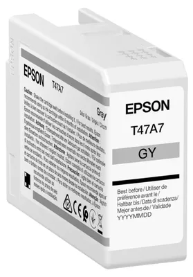 Produktbild von Epson Tintenpatrone gray T 47A7 50 ml Ultrachrome Pro 10