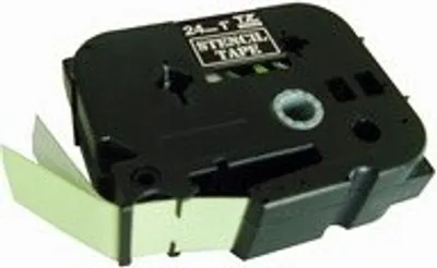 Produktbild von BROTHER Schablonenband schwarz 18mm Bandlänge 3m