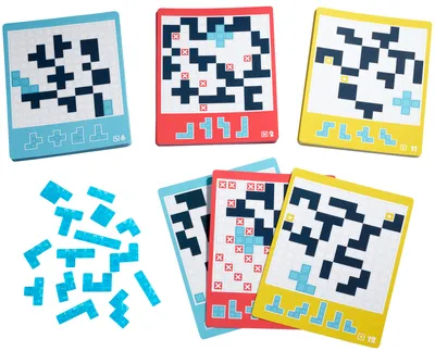 Produktbild von Mattel Games Blokus One, Strategiespiel, Spiel für eine Person