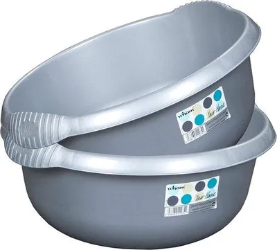 Produktbild von Famanu Spülbecken Set - 9 Liter - Grau