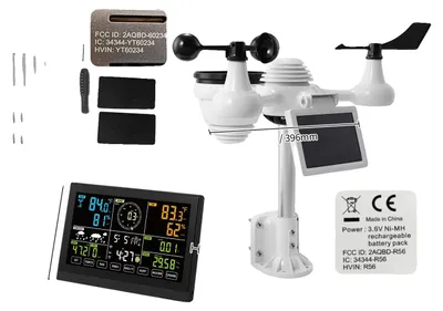 Produktbild von Wetterstation, WLAN-Konnektivität, umfassende Wetterüberwachung, YT60234