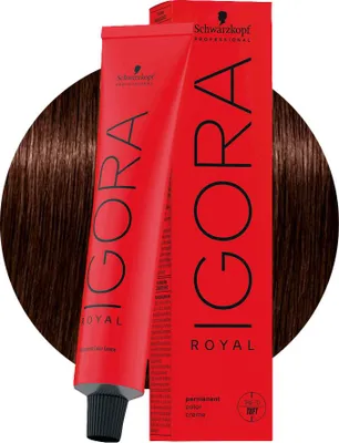 Produktbild von Schwarzkopf Igora Royal, Braun, 4-68, Unisex, 60 ml, Alle Haare, Farbspeichernd, Glanz