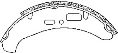 Imagen del producto de SPECIALBRAKESHOE: Pastillas de freno, diámetro 170 x 25 mm, para PIAGGIO