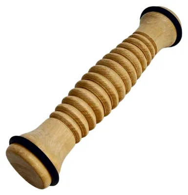 Produktbild von Fußmassagerolle aus Holz – Entspannung & leichte Reflexzonenstimulation – Handliches Design