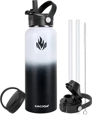 Produktbild von Edelstahl-Wasserflasche 1200ml vakuumgeisoliert lekvrij für Sport Outdoor