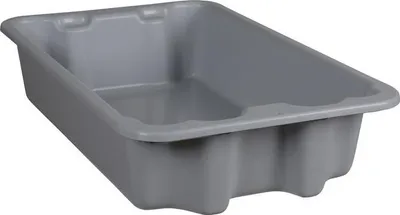 Produktbild von Drehstapelbehälter PP grau L590xB380xH135mm