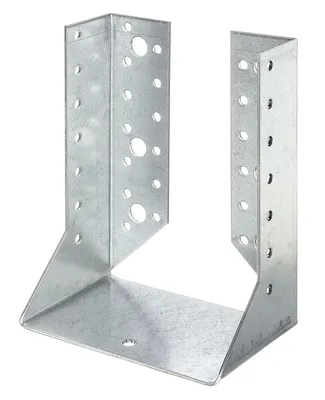 Immagine prodotto di Alberts 837532 Staffa per travi, tipo B, confezione per artigiani, zincata Sendzimir, 120 x 160 mm, set da 20 pezzi