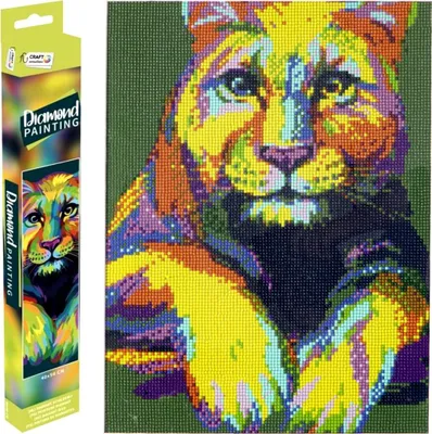 Produktbild von Diamant-Gemälde - Panther, 40x50cm