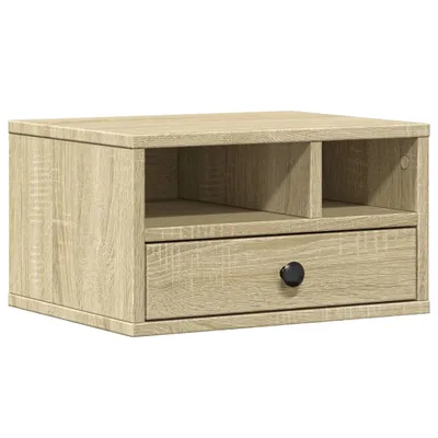 Obrázek produktu pro vidaXL Stojan na tiskárny Sonoma dub 40x32x22,5 cm materiál na bázi dřeva