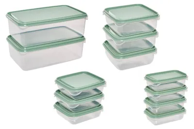 Produktbild von 12 Aufbewahrungsdosen "Essentiels"