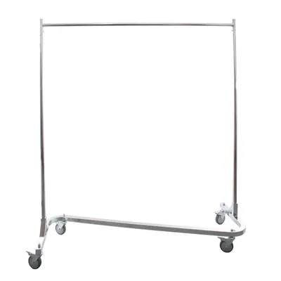 Produktbild von Schwerlast Kleiderständer Garderobenständer Industrie Goliath chrom Kleiderstange 150 cm Tragkraft 250 kg