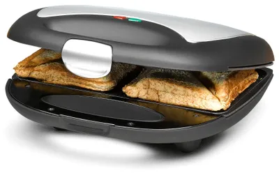 Productafbeelding van Rommelsbacher ST 710 sandwichtoaster, roestvrijstalen behuizing, 700 watt