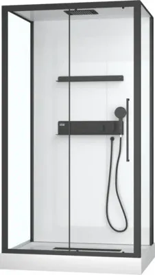 Produktbild von Aurlane CAB233, Schwarz, Weiß, 900 mm, 1150 mm, 2170 mm