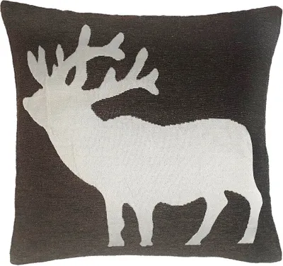 Produktbild von Deko Kissen Weihnachtskissen mit Hirsch Motiv 50x50 cm in verschiedenen Farben