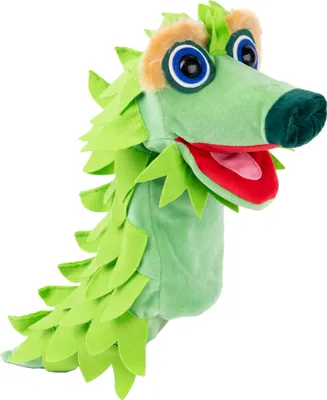 Produktbild von Handpuppe Drache Lalobe 12 cm Grün, 21878A