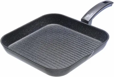 Immagine prodotto di Moneta Etnea Grillpfanne, Grill Pfanne, Bratpfanne, Rechteckig, Artech Stone Ultra Beschichtung, Aluminium, 28 cm, 0008651428