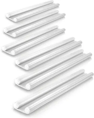Productafbeelding van Tochtstrip Deuren - Tochtstopper Set - Woning Isoleren - Effectieve Afsluiting - 6 Stuks - Wit