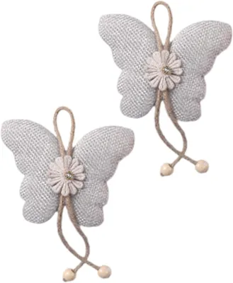 Produktbild von Magnetische Raffhalter mit Blumenmuster – funktional und elegant, halten Vorhänge mit dekorativer Note