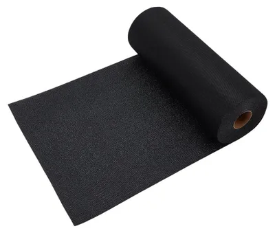 Schweres schwarzes Bügelvlies, 300 mm x 30 m, Vliesstoff