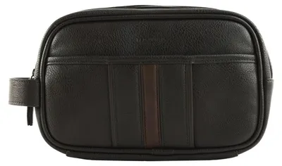 Produktbild von Ted Baker Kulturbeutel Keilab Stripe PolyurethanWashbag Brn-Choc dunkelbraun