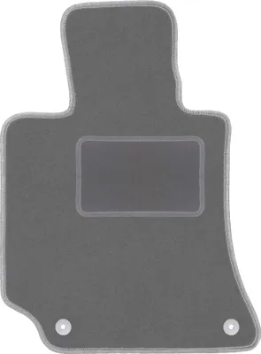 Immagine prodotto di Tappetino conducente in velluto grafite compatibile con Mercedes E W212 (2009-2016, sedan, station wagon, coupé) – con fissaggi – su misura