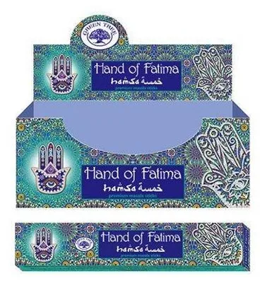 Productafbeelding van Green Tree Wierook Hand Of Fatima (15 gr)