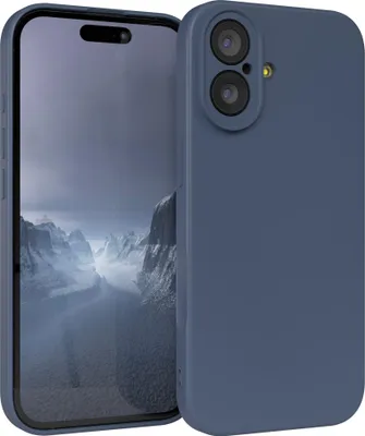 Produktbild von EAZY CASE - TPU Hülle für Apple iPhone 17, TPU Case stoßfeste Handyhülle, weiches Cover mit Kameraschutz, Silikonhülle in Dunkelblau