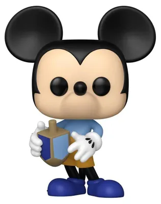 Image de Figurine Disney POP! Vinyl : Hanoukka - Mickey (dreidel), 9 cm