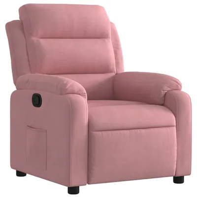 Productafbeelding van Relaxfauteuil, roze fluweel
