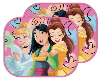 Image de Protection solaire « Disney Princess Hug » pour fenêtres, lot de 2