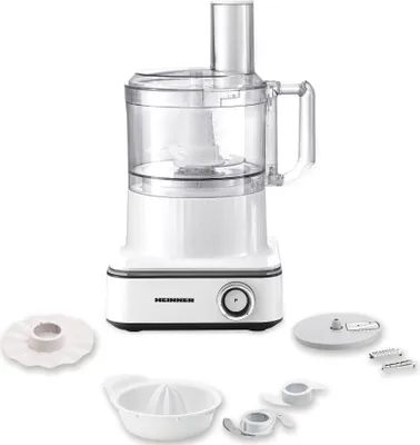Zdjęcie produktu dla Heinner HFP-K1000WP, 2,3 l, Biały, Obrotowy, 1,5 l, Stal nierdzewna, Plastik