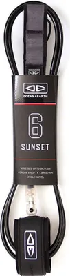 Produktbild von Ocean & Earth Sunset Moulded Surfleash 7 Mm Schwarz 8´0´´ Schwarz 8´0´´