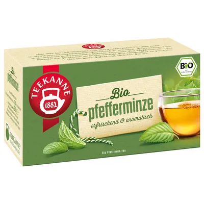 Immagine prodotto di TEEKANNE 7386 TEEKANNE PfefferminzeTee 18 Portionen