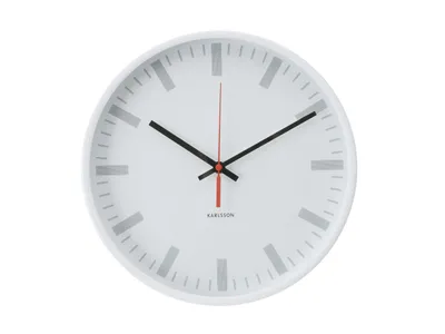 Produktbild von Karlsson Design Wanduhr Weiß