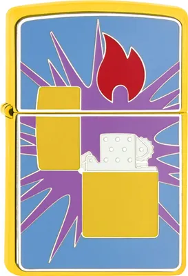 Produktbild von Zippo Benzin-Feuerzeug Sunflower Plakette Pop Art Zippo 2008033, unbefüllt