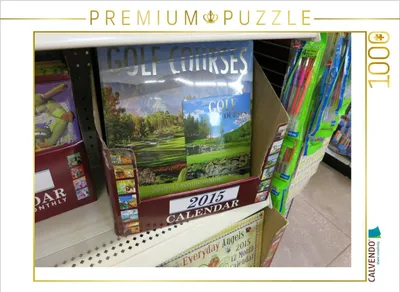 Puzzle Kalendermotiv Nr. 45, 1000 Teile, 64 x 48 cm