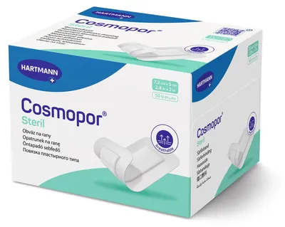 Produktbild von Hartmann Cosmopor Wundverband 7,2 cm x 5cm, 50 St.