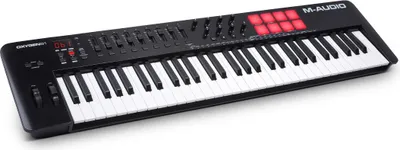 Obrázok produktu pre M-AUDIO Oxygen 61 (MKV) MIDI klávesnica 61 klávesov USB čierna