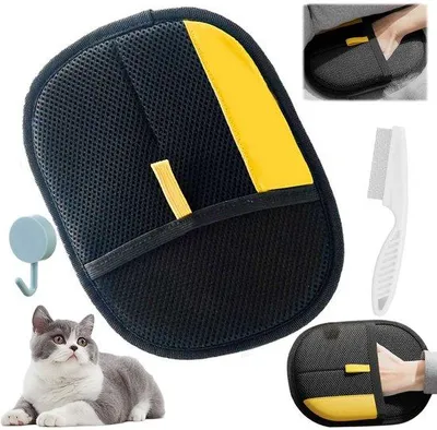 Obrázok produktu pre Elektrostatické rukavice, kefy, háčiky, na starostlivosť o domáce zvieratá, multifunkčné