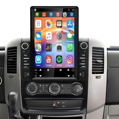 Immagine prodotto di Autoradio Android 14 con schermo touchscreen da 10 pollici - 4+64GB di memoria - Bluetooth - GPS integrato - Radio 2 DIN
