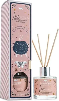 Image de Potion d'amour pour diffuseur de roseaux magiques célestes - paquet de 4 pièces - 50 ml