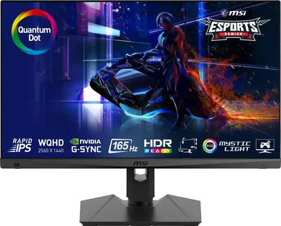 Obrázok produktu pre MSI Optix MAG274QRFDE-QD, 68,6 cm (27"), 2560 x 1440 px, Wide Quad HD, LCD, 1 ms, Čierna