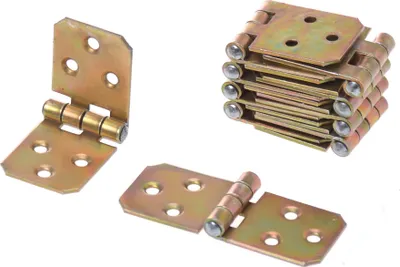 Obrázek produktu pro Aqbau® Sada 10 kusů závěsů na bedny 30 mm x 70 mm závěsy na bedny stolní závěsy stolní závěsy válcované závěsy