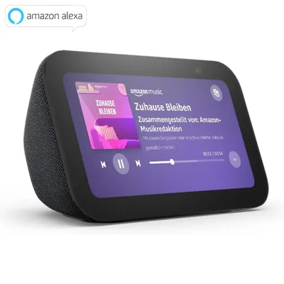 Produktbild von Amazon Echo Show 5 (Neueste Generation) | Kompakter smarter Touchscreen mit Alexa zum Steuern deines Smart Homes