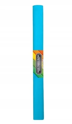 Produktbild von Schul-Knitterseidenpapier hellblau 50 x 200 cm